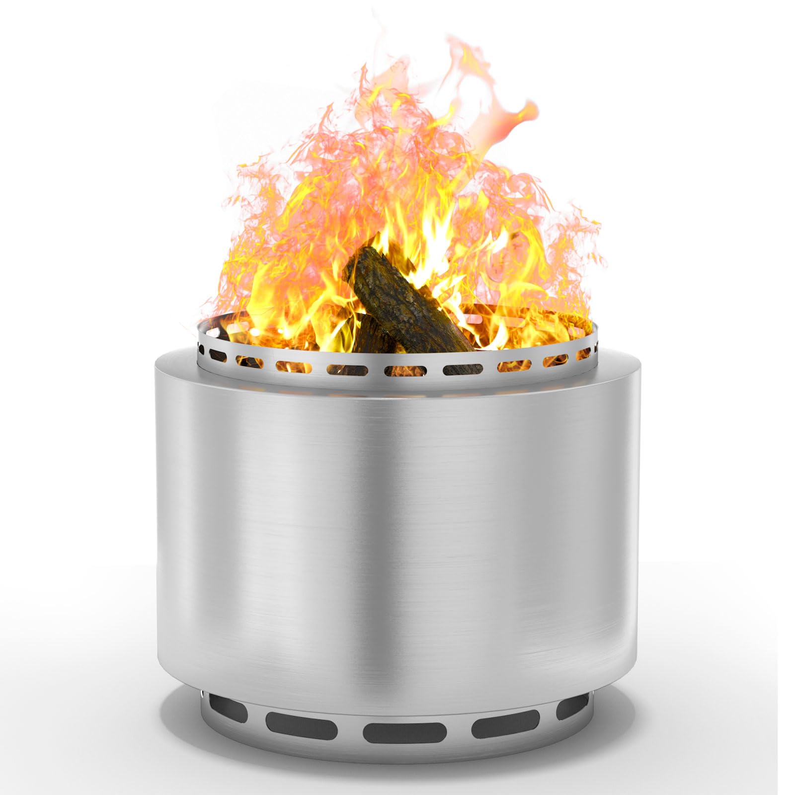 Amazon.com : ALAULM Smokeless Fire Pit, 19 Inch Portable Fire Pit